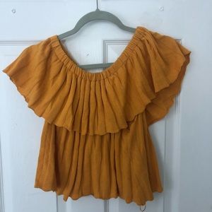 off the shoulder shirt